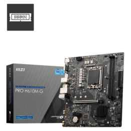 PLACA BASE MSI PRO H610M-G 1700 MATX 2XDDR5
