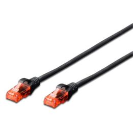 CABLE RED EWENT CAT6 U/UTP 5M NEGRO