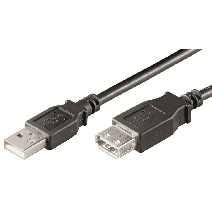 CABLE ALARGADOR USB EWENT USB-A MACHO USB-A HEMBRA 1M