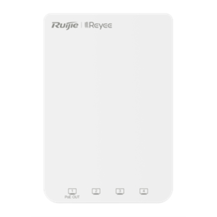 PUNTO DE ACCESO RUIJIE REYEE RG-RAP1200P WIFI5 PARED GIGALAN 4p POE OUT
