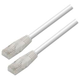 CABLE RED AISENS LATIGUILLO RJ45 CAT.5E UTP AWG24 BLANCO 5.0M