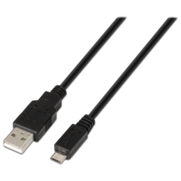 CABLE AISENS USB 2.0 TIPO A/M-MICRO B/M NEGRO 3.0M
