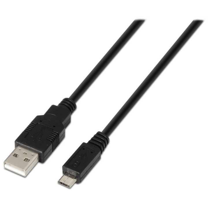 CABLE AISENS USB 2.0 TIPO A/M-MICRO B/M NEGRO 3.0M