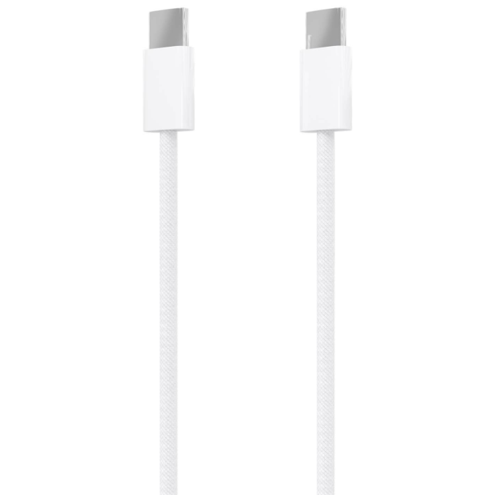 CABLE AISENS USB 2.0 3A 60W APPLE USB-C/M-USB-C/M BLANCO 1.0M