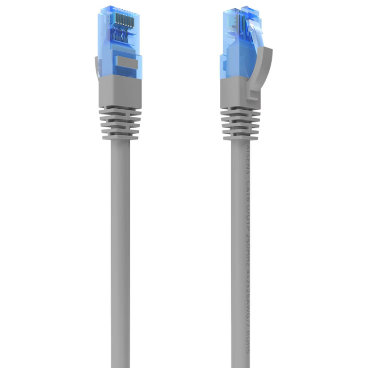 CABLE RED AISENS LATIGUILLO RJ45 CAT.6 UTP AWG26 CCA GRIS 20M