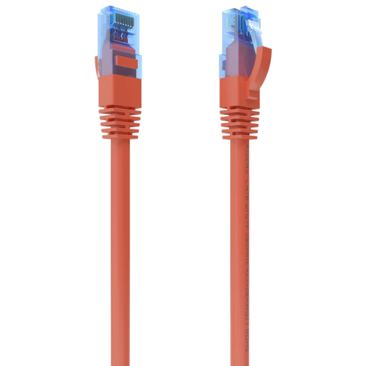 CABLE RED AISENS LATIGUILLO RJ45 CAT.6 UTP AWG26 CCA ROJO 2.0M