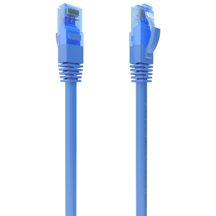 CABLE RED AISENS LATIGUILLO RJ45 CAT.6 UTP AWG26 CCA AZUL 3.0M