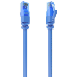 CABLE RED AISENS LATIGUILLO RJ45 CAT.6 UTP AWG26 CCA AZUL 5.0M
