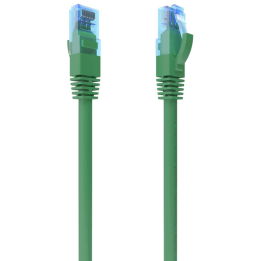 CABLE RED AISENS LATIGUILLO RJ45 CAT.6 UTP AWG26 CCA VERDE 2.0M