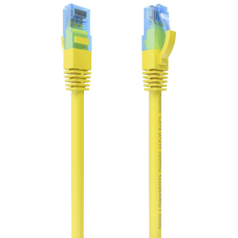 CABLE RED AISENS LATIGUILLO RJ45 CAT.6 UTP AWG26 CCA AMARILLO 5.0M