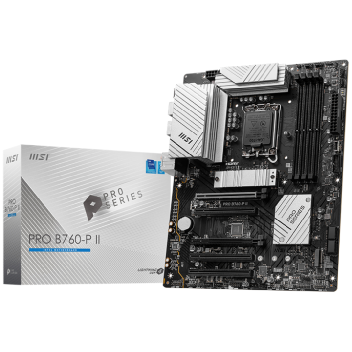 PLACA BASE MSI PRO B760-P II 1700 ATX 4XDDR5