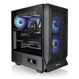 CAJA THERMALTAKE CERES 330 TG ARGB ATX 2XUSB 3.0 SIN FUENTE NEGRO