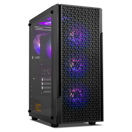 CAJA NOX INFINITY BETA SEMITORRE ATX AIRFLOW ARGB RAINBOW