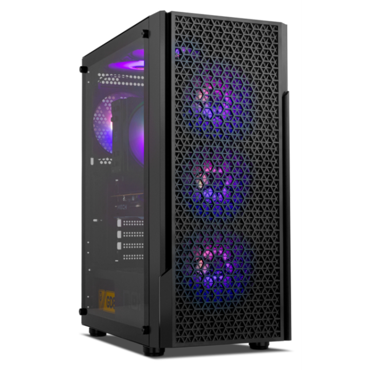 CAJA NOX INFINITY BETA SEMITORRE ATX AIRFLOW ARGB RAINBOW