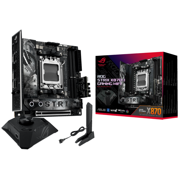 PLACA BASE ASUS ROG STRIX X870-I GAMING WIFI AM5 ATX 4XDDR5