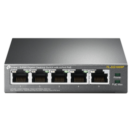 SWITCH TP-LINK 5 PORT GIGA 4 POE