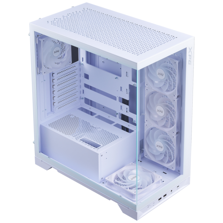 CAJA GAMING XPG INVADER X ATX 1XUSB-C 2XUSB2 SIN FUENTE BLANCO