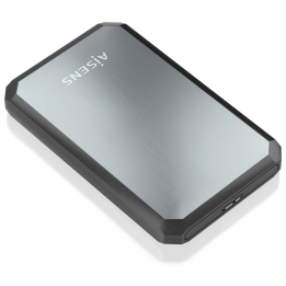 CARCASA HDD AISENS ASE-2529B 2.5" NEGRA-GRIS