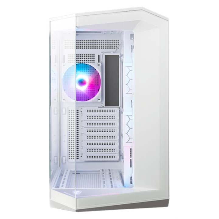 CAJA GAMING MSI MAG PANO 100R PZ M-ATX RGB WHITE