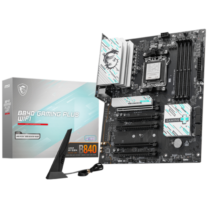 PLACA BASE MSI B840 GAMING PLUS WIFI ATX AM5 DDR5