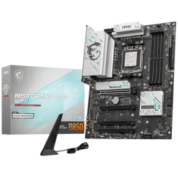 PLACA BASE MSI B850 GAMING PLUS WIFI PCI-E x16 Gen5, M.2 Gen5