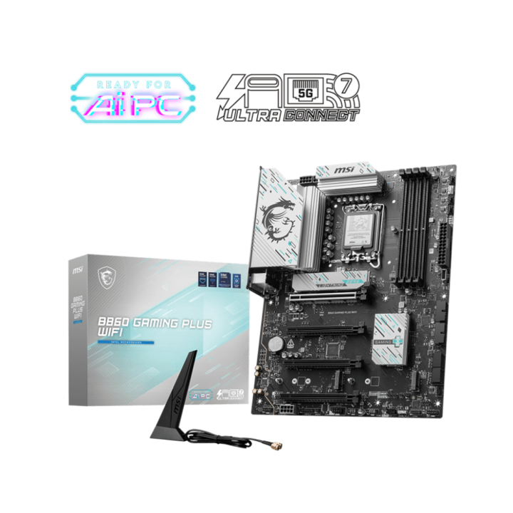 PLACA BASE MSI B860 GAMING PLUS WIFI