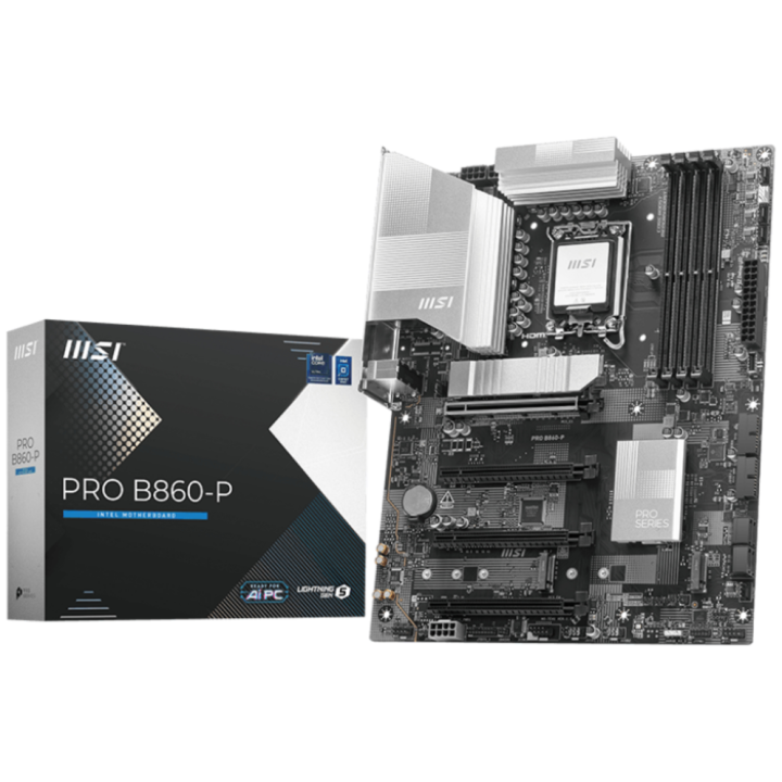 PLACA BASE MSI PRO B860-P ATX DDR5 1851