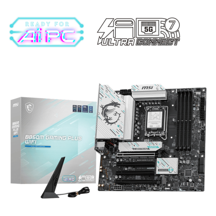 PLACA BASE MSI B860M GAMING PLUS WIFI