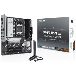 PLACA BASE ASUS PRIME B840 M-A WIFI M-ATX AM5 DDR5