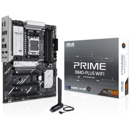 PLACA BASE ASUS PRIME B840 PLUS WIFI ATX AM5 DDR5