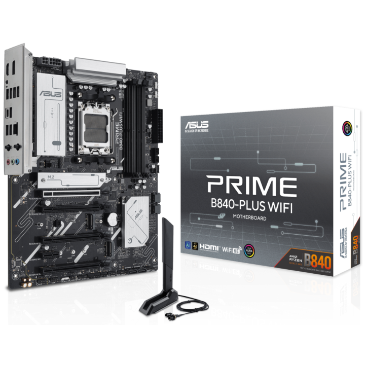 PLACA BASE ASUS PRIME B840 PLUS WIFI ATX AM5 DDR5