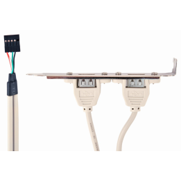 SLOT BRACKET GEMBIRD 2x USB
