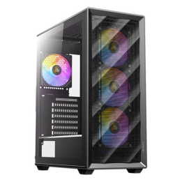 CAJA ANTEC AX85 ARGB ATX NEGRO 4XVENT 120MM 2XUSB SN FUENTE