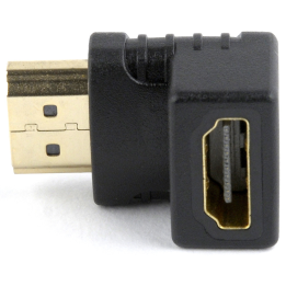 ADAPTADOR GEMBIRD HDMI HEMBRA A HDMI MACHO 90º ANGULO ABAJO