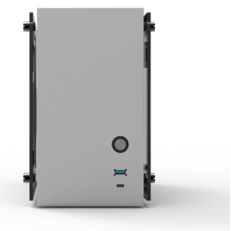 CAJA ZALMAN M4 MINI-ITX M2 1 X VENT 800MM ARGB 2XUSB 3.0 SILVER S/N FUENTE