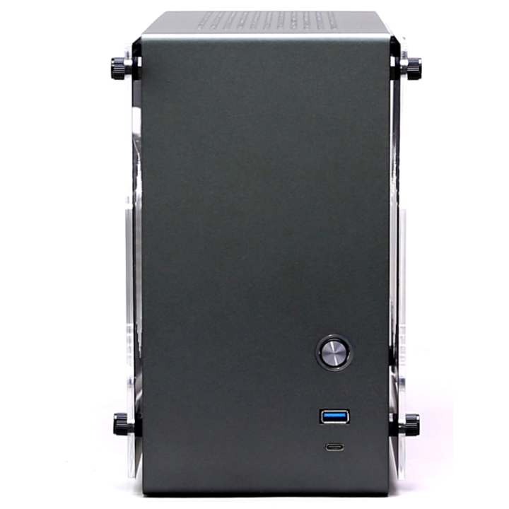 CAJA ZALMAN M4 MINI-ITX M2 1 X VENT 800MM ARGB 2XUSB 3.0 GRIS S/N FUENTE