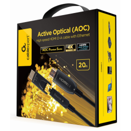 CABLE AOC HDMI D-A DE ALTA VELOCIDAD CON ETHERNET AOC PREMIUM SERIES 20 M