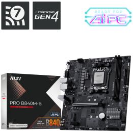 PLACA BASE MSI PRO B840M-B M-ATX AM5 DDR5
