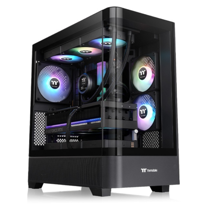 CAJA ATX THERMALTAKE VIEW 290 USB C X 2 1XVENT120MM ARGB NEGRO S/N FUENTE