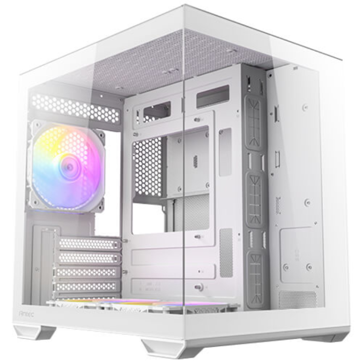 CAJA ANTEC CX60M ARGB MATX BLANCO 2XVENT REV 120 MM 1X120MM 2XUSB SN FUENTE