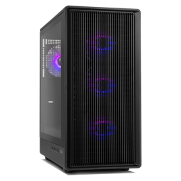 CAJA NOX SEMITORRE MESH INFINITY IOTA ARGB NEGRO USB 3.0