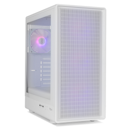 CAJA NOX SEMITORRE MESH INFINITY IOTA ARGB BLANCA USB 3.0