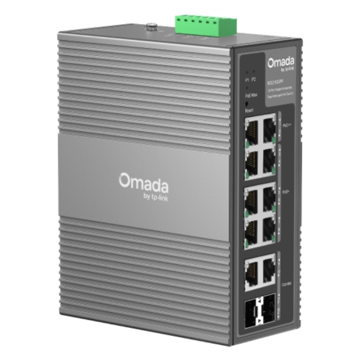 SWITCH OMADA IES210GPP 6-PORT GIGABIT 3-PORT POE+ AND 3-PORT POE++