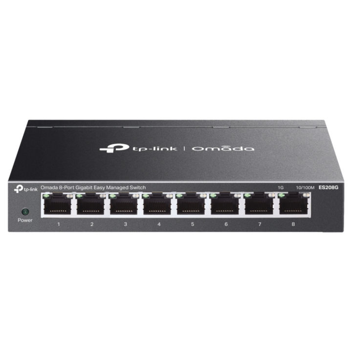 SWITCH OMADA ES208G EASY MANAGED 8-PORT GIGABIT