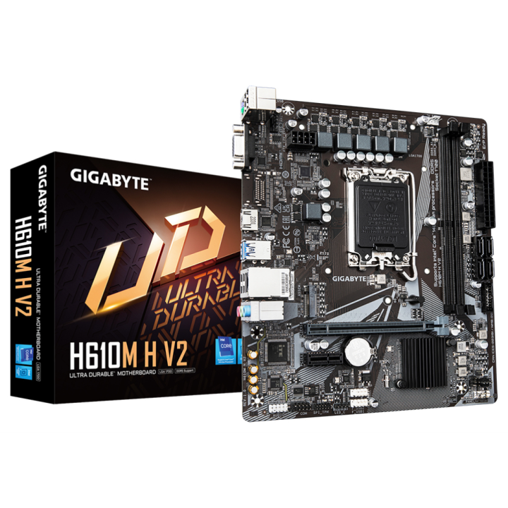 PLACA BASE GIGABYTE H610M H V2 1700 MATX 2XDDR5