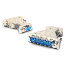 ADAPATDOR SERIE DB9 HEMBRA A SERIE DB25 MACHO