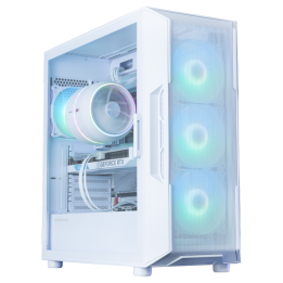 CAJA ZALMAN I3 NEO ARGB V2 ATX 4XVENT 120MM 2XUSB 3.0 BLANCO S/N FUENTE