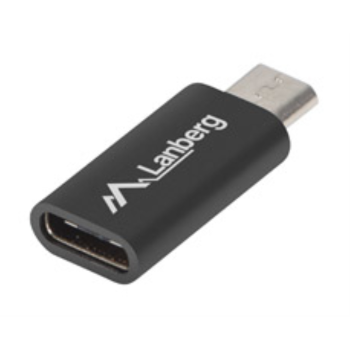 ADAPTADOR LANBERG USB 2.0 TIPO-C F-MICRO-B MACHO NEGRO