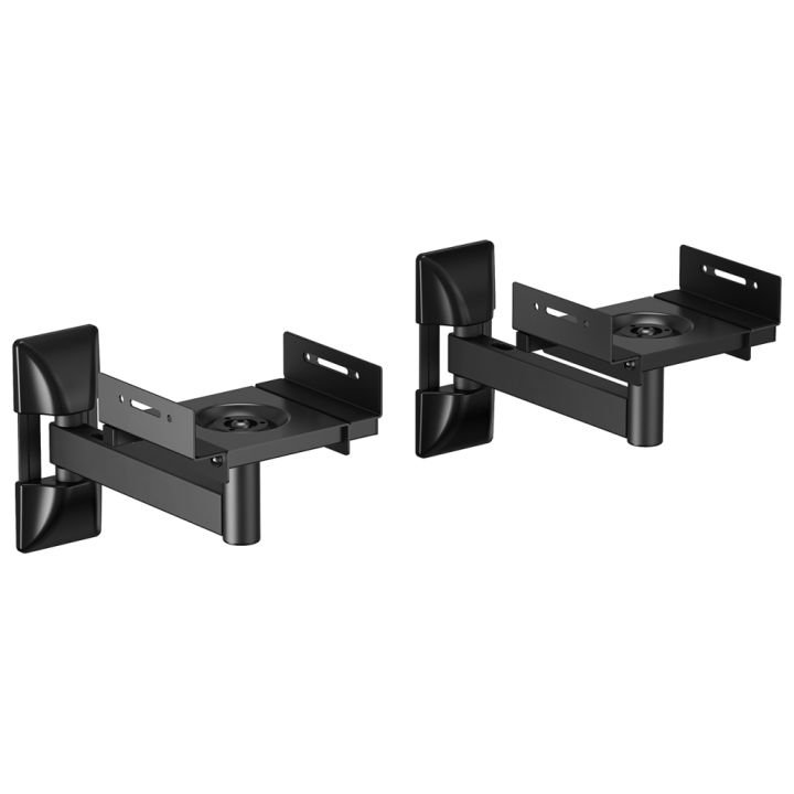 SOPORTE UNIVERSAL AISENS PARED GIRATORIO E INCLINABLE ALTAVOCES NEGRO