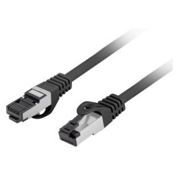 CABLE RED LANBERG LATIGUILLO CAT.8.1 S/FTP LSZH CU 3M NEGRO FLUKE PASSED